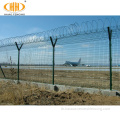 PVC รั้วเคลือบด้วย Barb Wire สำหรับสนามบิน